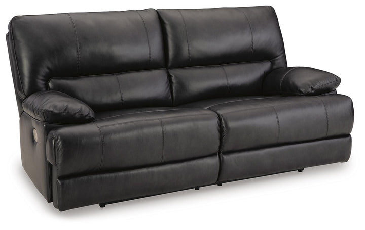 Mountainous Power Reclining Sofa - Black (1)