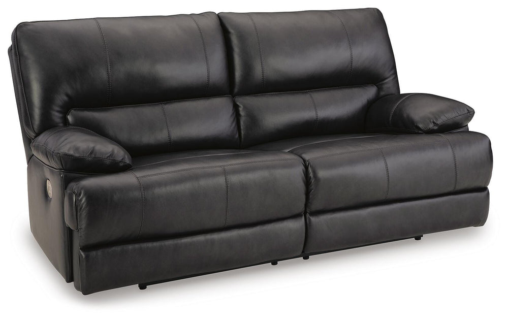 Mountainous Power Reclining Sofa - Black (1)