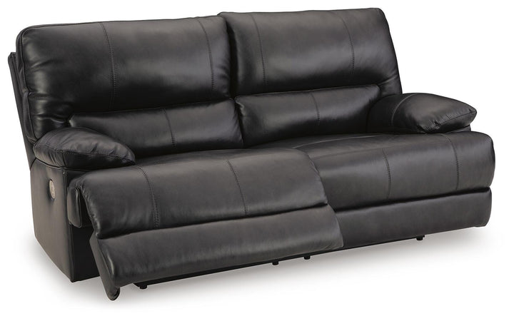 Mountainous Power Reclining Sofa - Black (3)