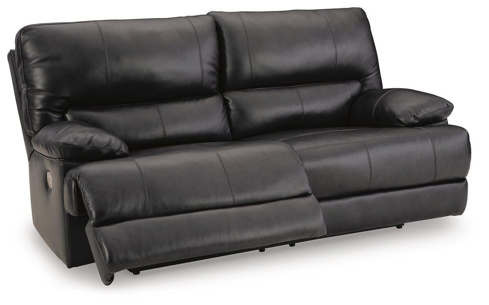 Mountainous Power Reclining Sofa - Black (3)