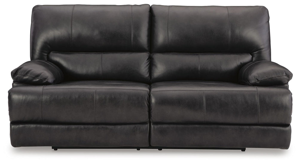 Mountainous Power Reclining Sofa - Black (4)