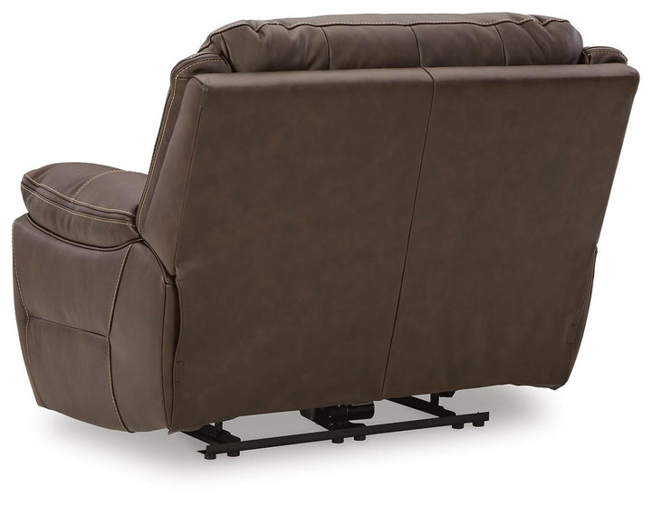Dunleith Power Recliner - Dark Brown (8)