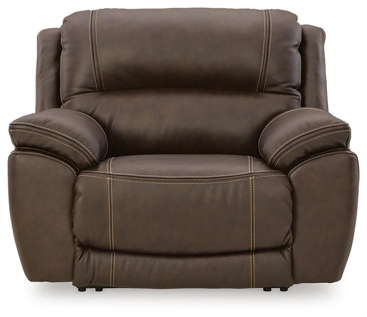 Dunleith Power Recliner - Dark Brown (4)