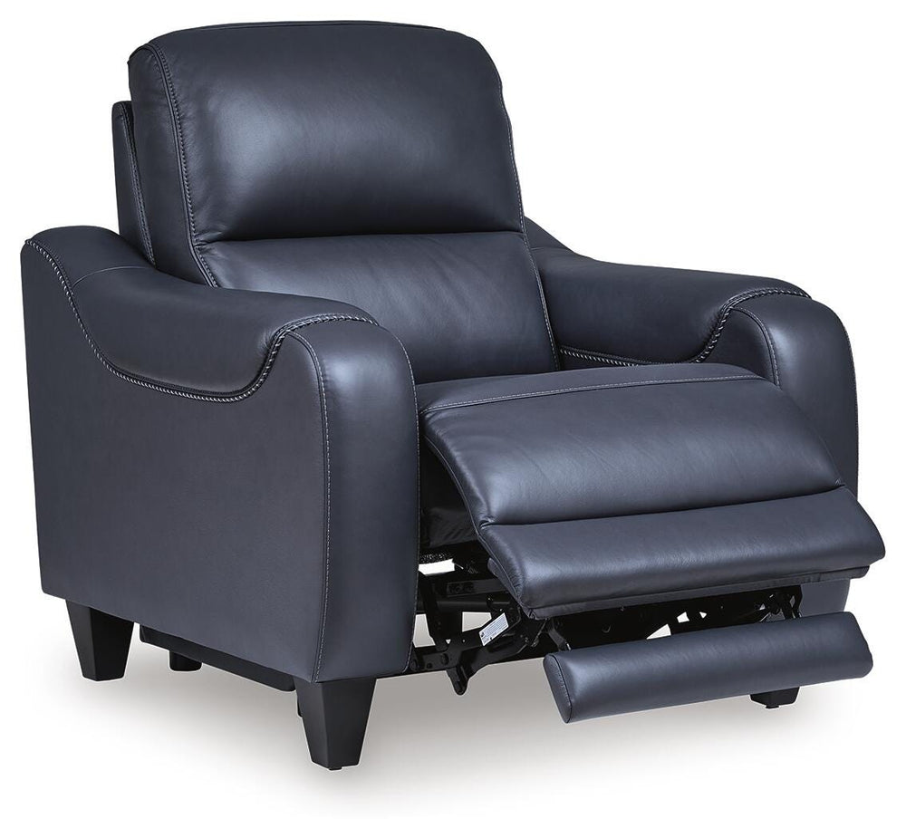 Mercomatic Power Recliner - Blue (3)