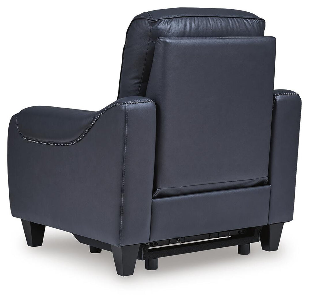 Mercomatic Power Recliner - Blue (6)