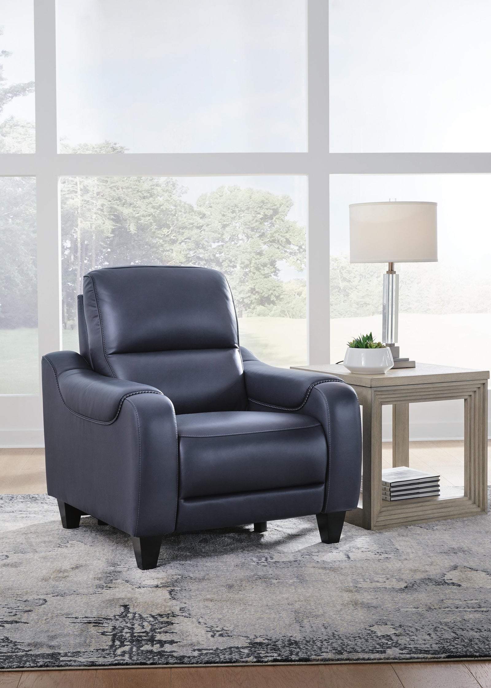 Mercomatic Power Recliner - Blue (2)