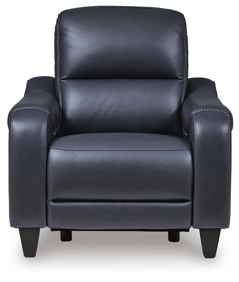 Mercomatic Power Recliner - Blue (4)