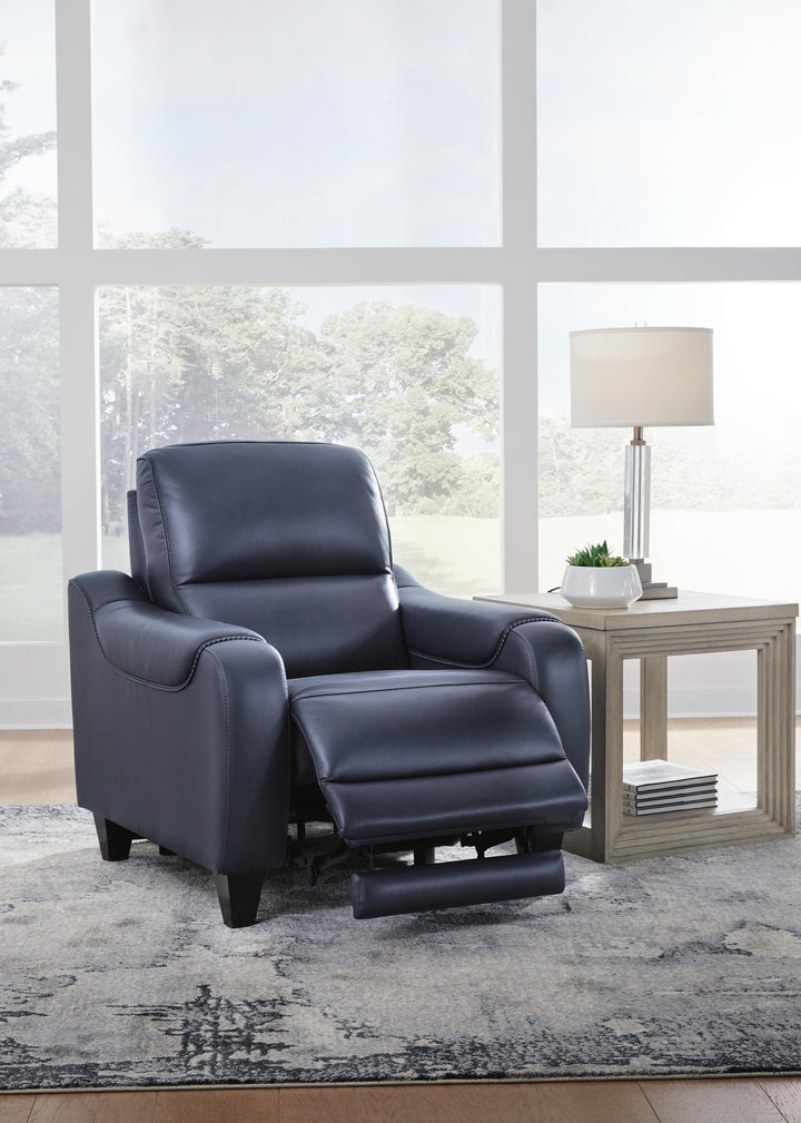 Mercomatic Power Recliner - Blue (7)