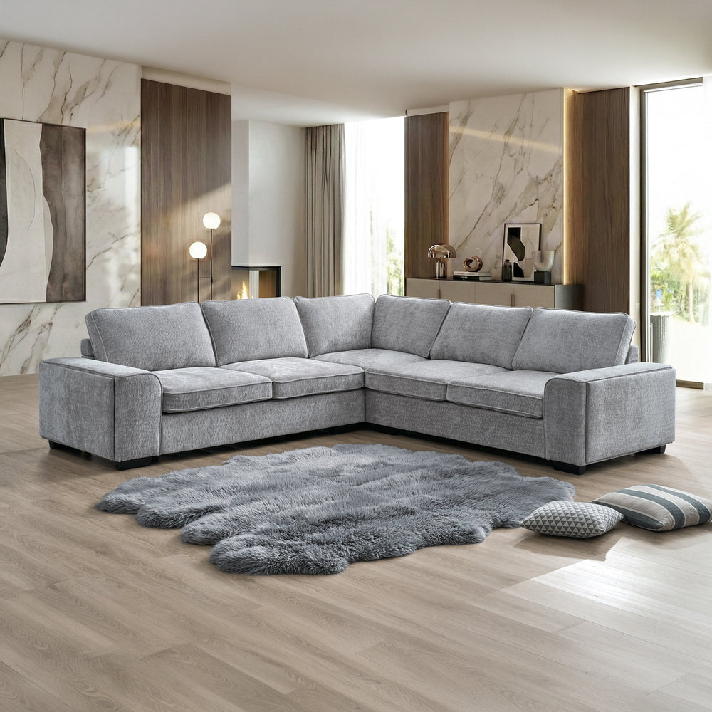 Dayne Laf Loveseat-Gray