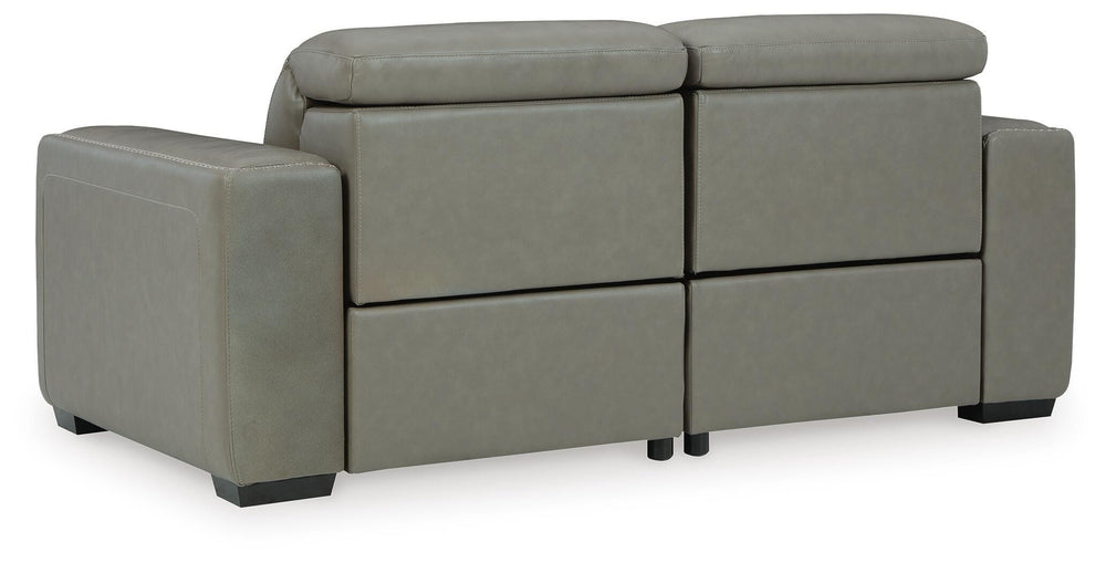 Correze 2-Piece Power Reclining Sectional - Gray (5)