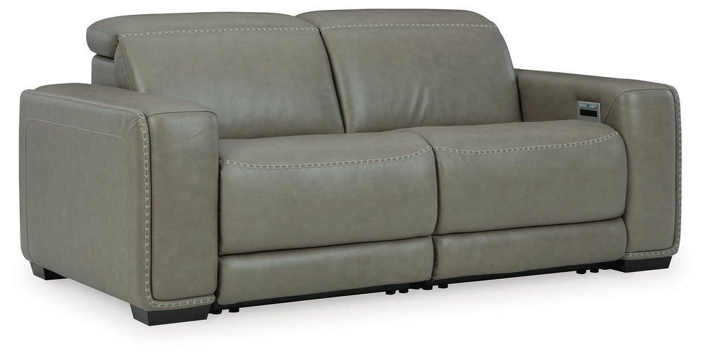 Correze 2-Piece Power Reclining Sectional - Gray (1)