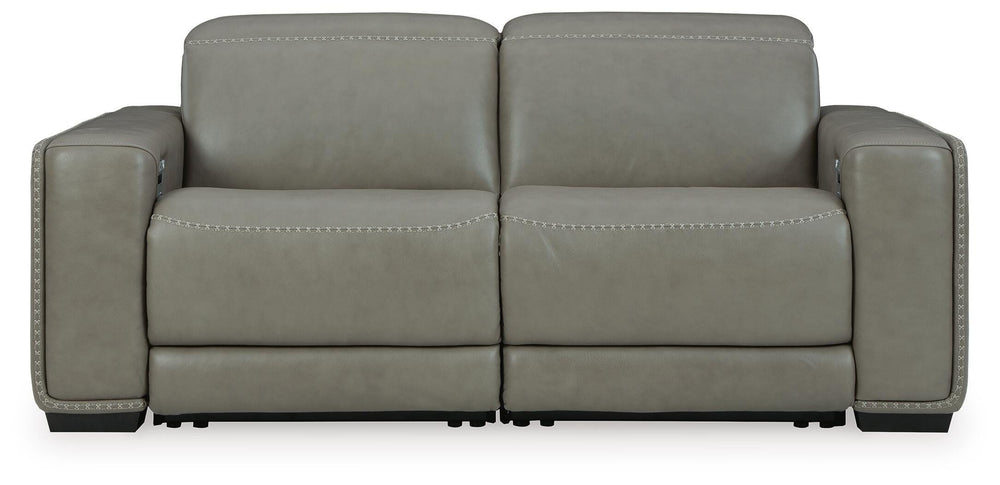 Correze 2-Piece Power Reclining Sectional - Gray (4)