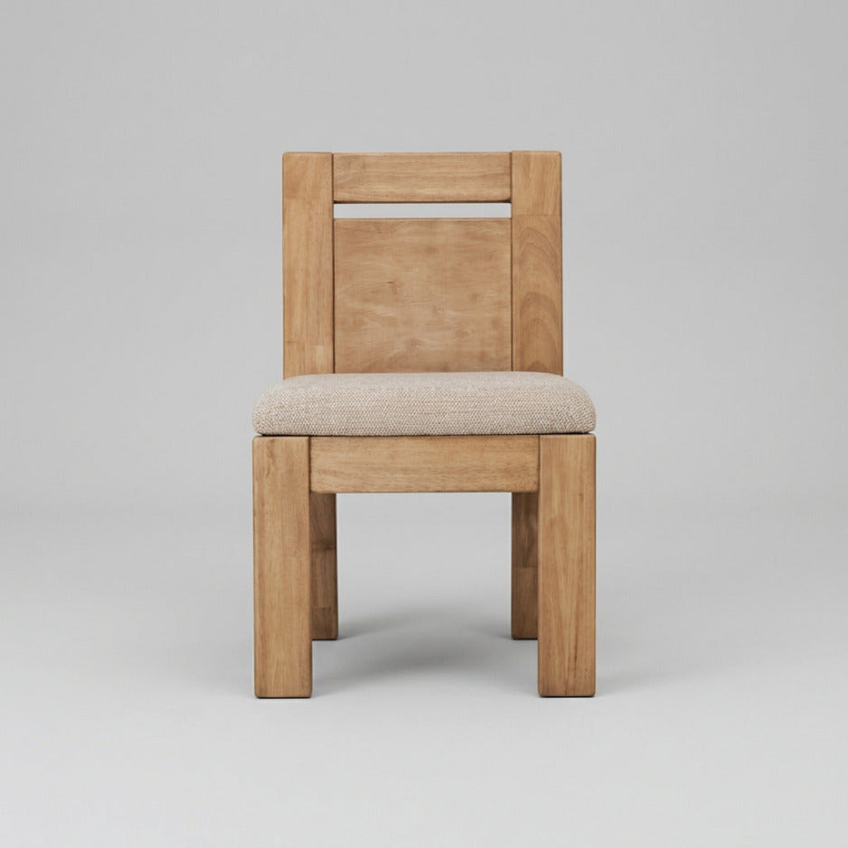 Nia Chenille Upholstered Dining Chair - detail view 1