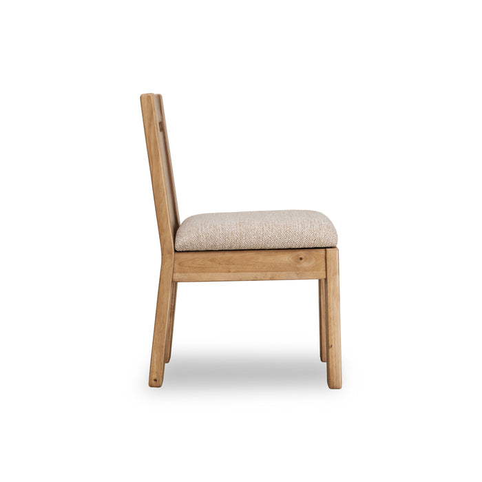 Nia Chenille Upholstered Dining Chair - detail view 3