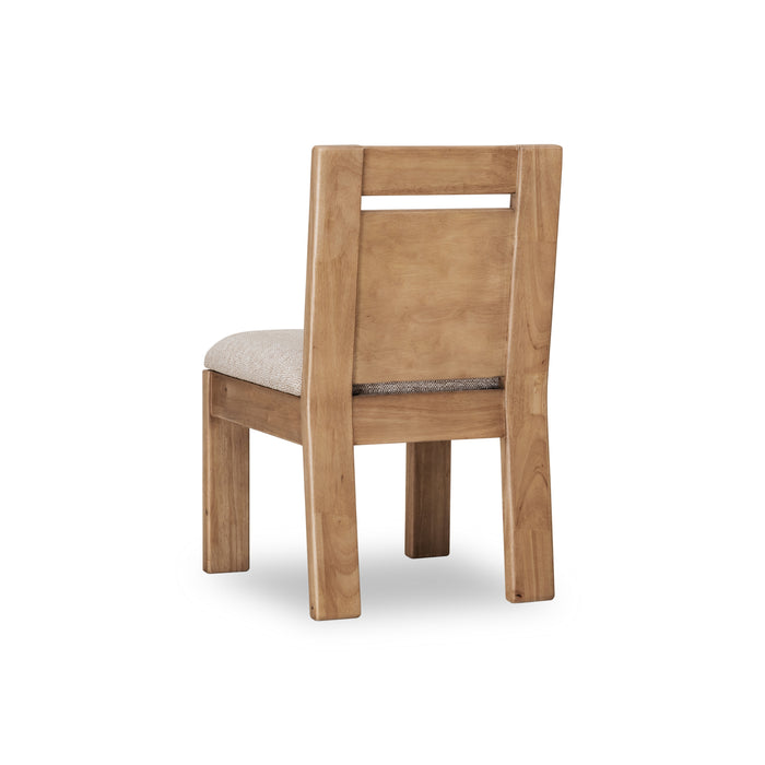 Nia Chenille Upholstered Dining Chair - detail view 5