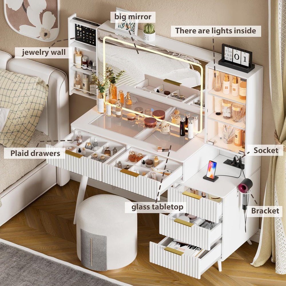 makeup-vanity-desk-with-with-mirror-and-lights