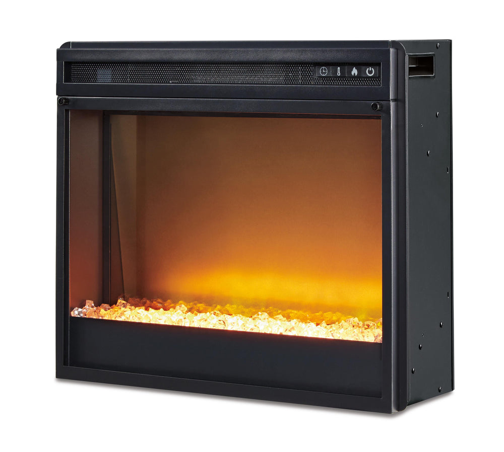 Starmore 70" TV Stand with Electric Fireplace - Brown (9)