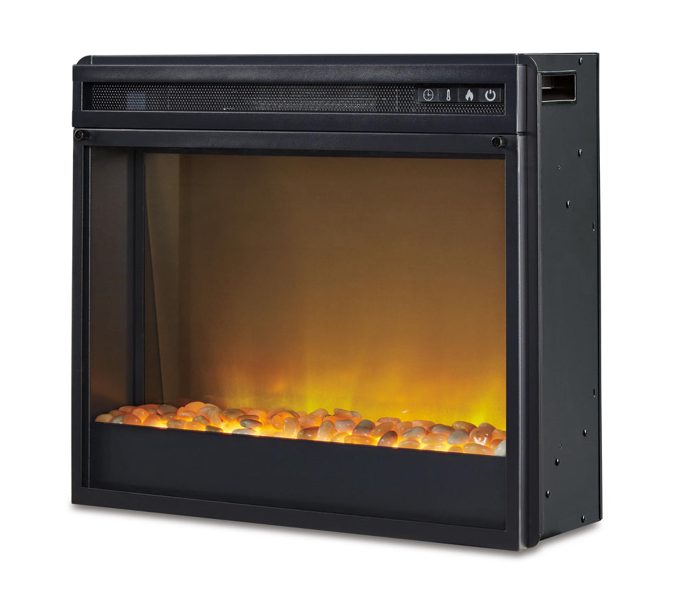 Entertainment Accessories Electric Fireplace Insert - Black (8)