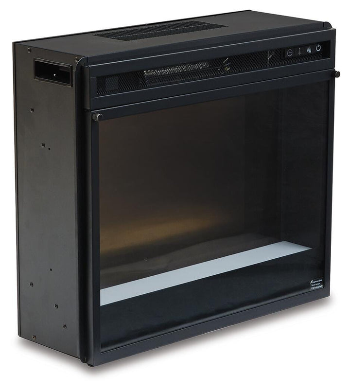 Entertainment Accessories Electric Fireplace Insert - Black (3)