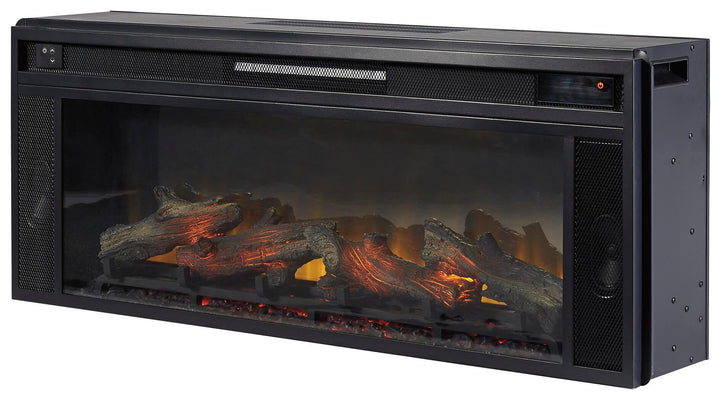 Entertainment Accessories Fireplace Insert - Black (6)