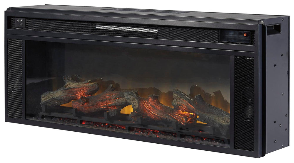 Entertainment Accessories Fireplace Insert - Black (6)