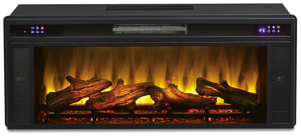 Entertainment Accessories Fireplace Insert - Black (3)