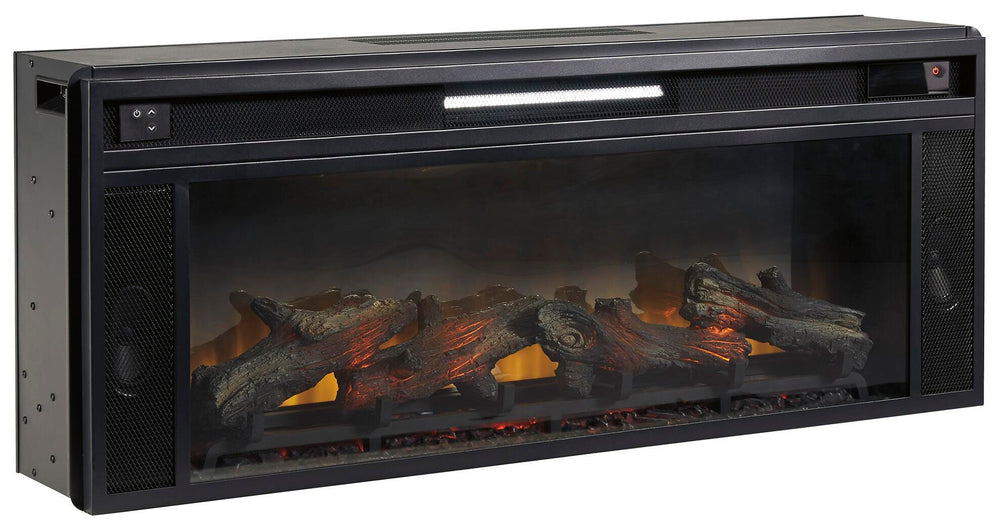 Entertainment Accessories Fireplace Insert - Black (2)