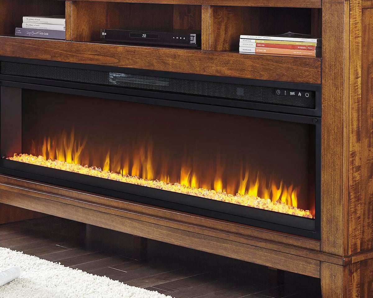 Entertainment Accessories Electric Fireplace Insert - Black (2)