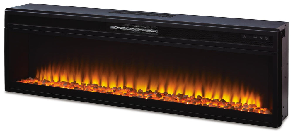 Entertainment Accessories Electric Fireplace Insert - Black (7)