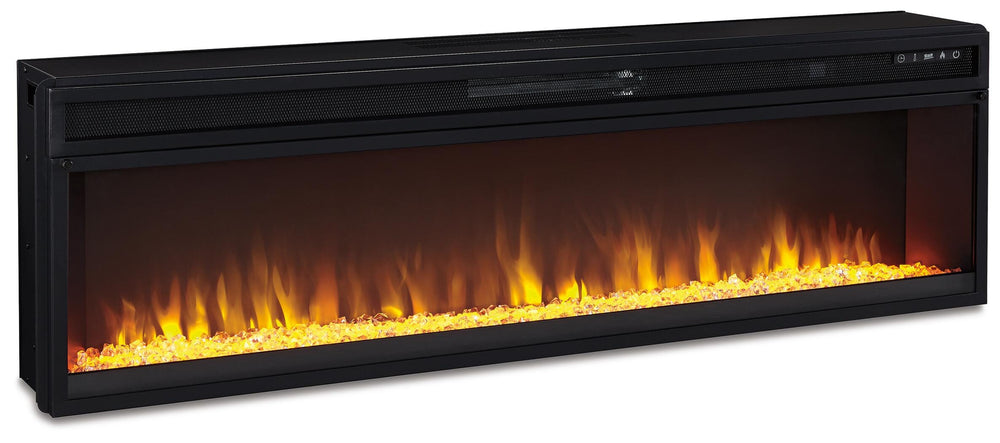 Entertainment Accessories Electric Fireplace Insert - Black (1)
