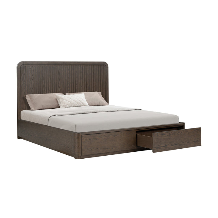 Athens King Panel Storage Bed
