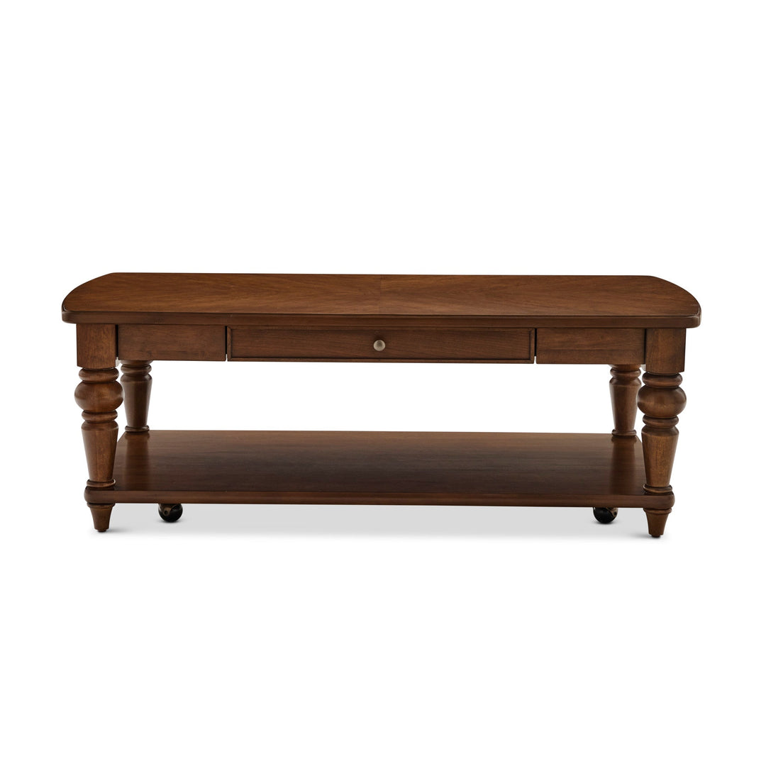 Bellevue Rectangular Coffee Table with Casters