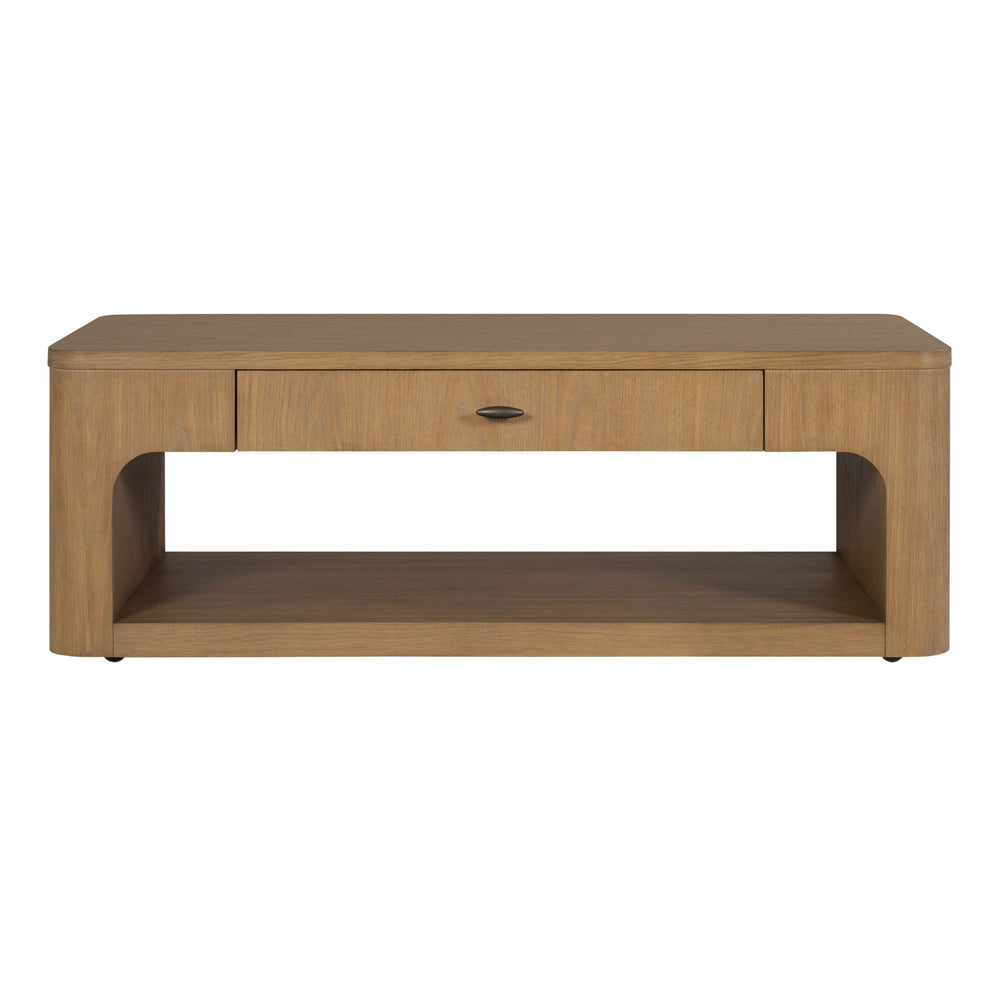 Normandy Brown Rectangular Coffee Table