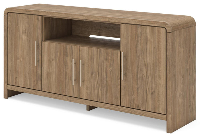 Dovander 63" TV Stand - Brown (3)
