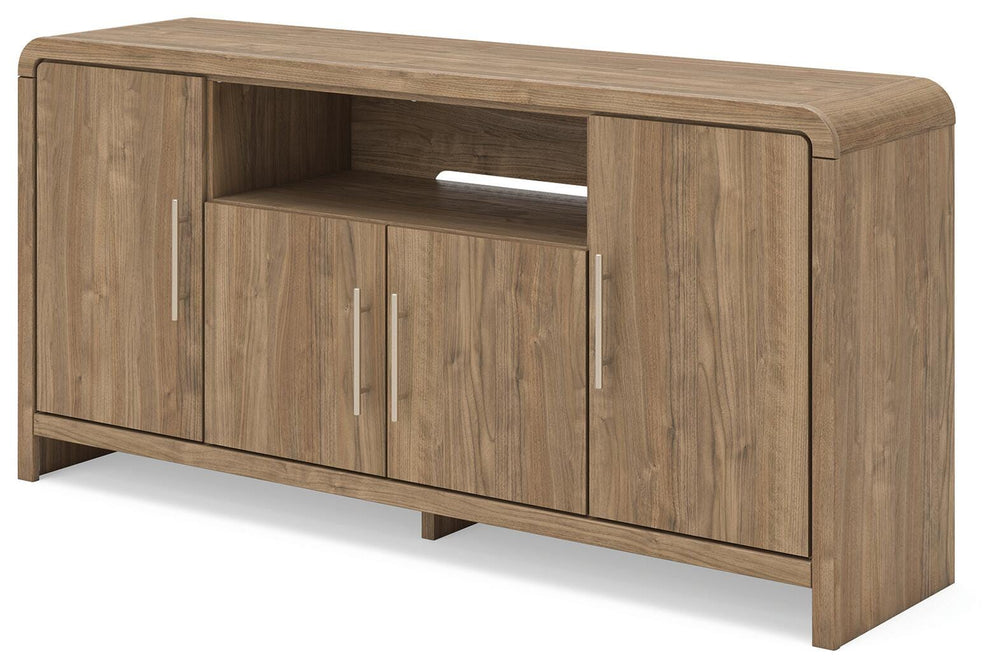 Dovander 63" TV Stand - Brown (3)