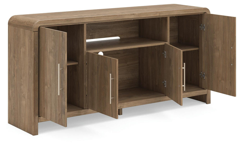 Dovander 3-Piece Entertainment Center - Brown