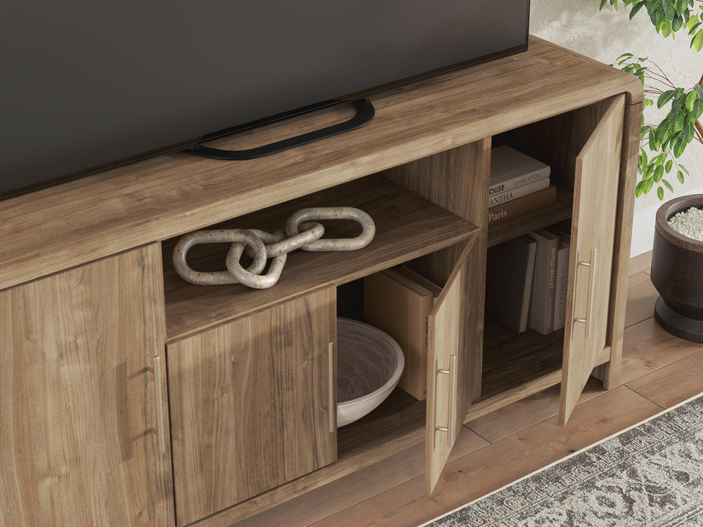 Dovander 3-Piece Entertainment Center - Brown