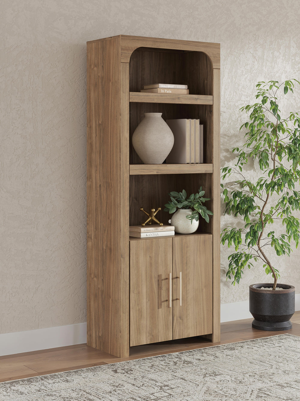 Dovander Display Cabinet - Brown (2)