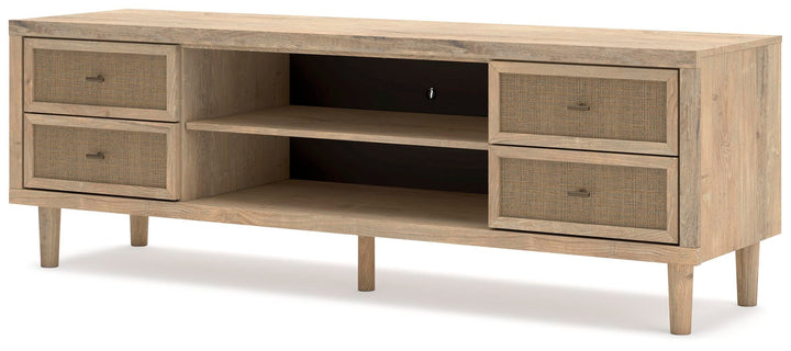 Cielden 72" TV Stand - Beige (3)