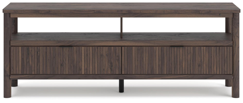 Cadmori 72" TV Stand - Dark Brown (3)
