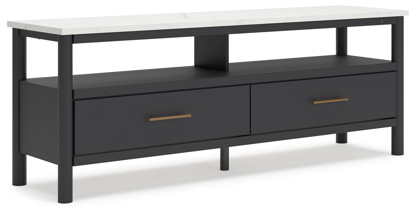 Cadmori 72" TV Stand - Black (1)
