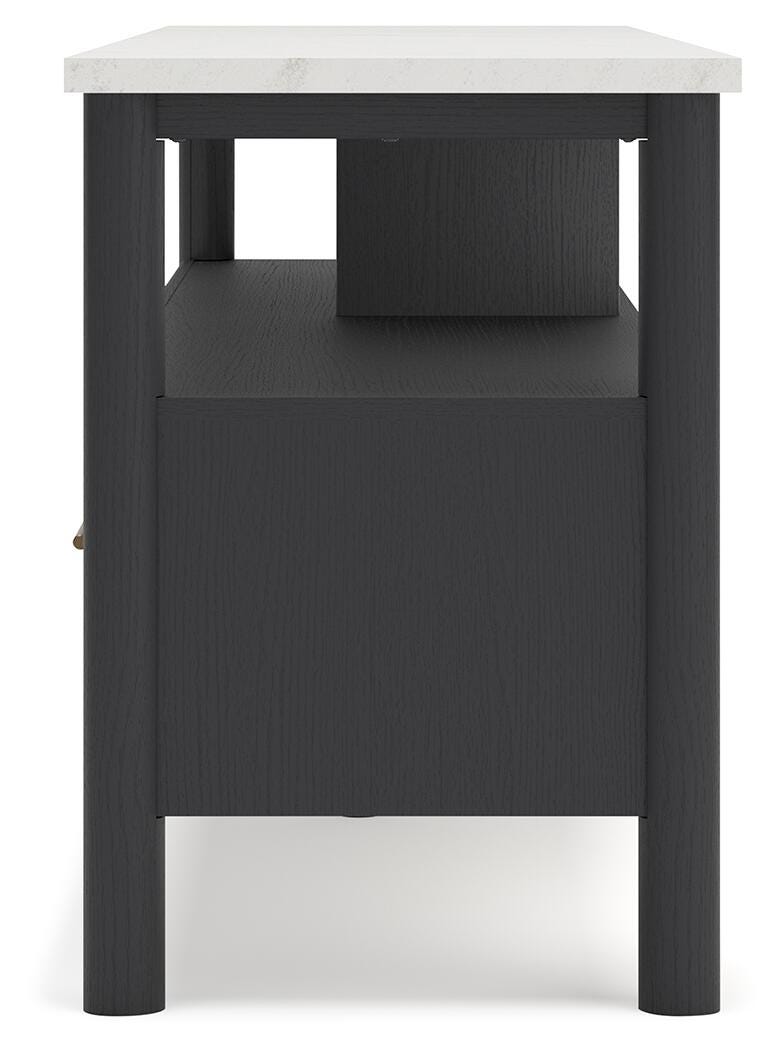 Cadmori 72" TV Stand - Black (8)
