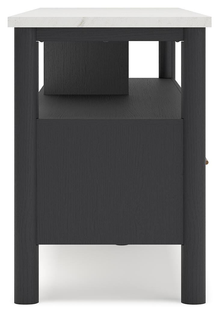 Cadmori 72" TV Stand - Black (9)
