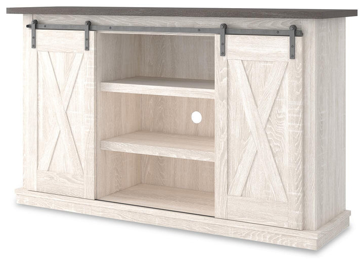 Dorrinson 54" TV Stand - White (7)
