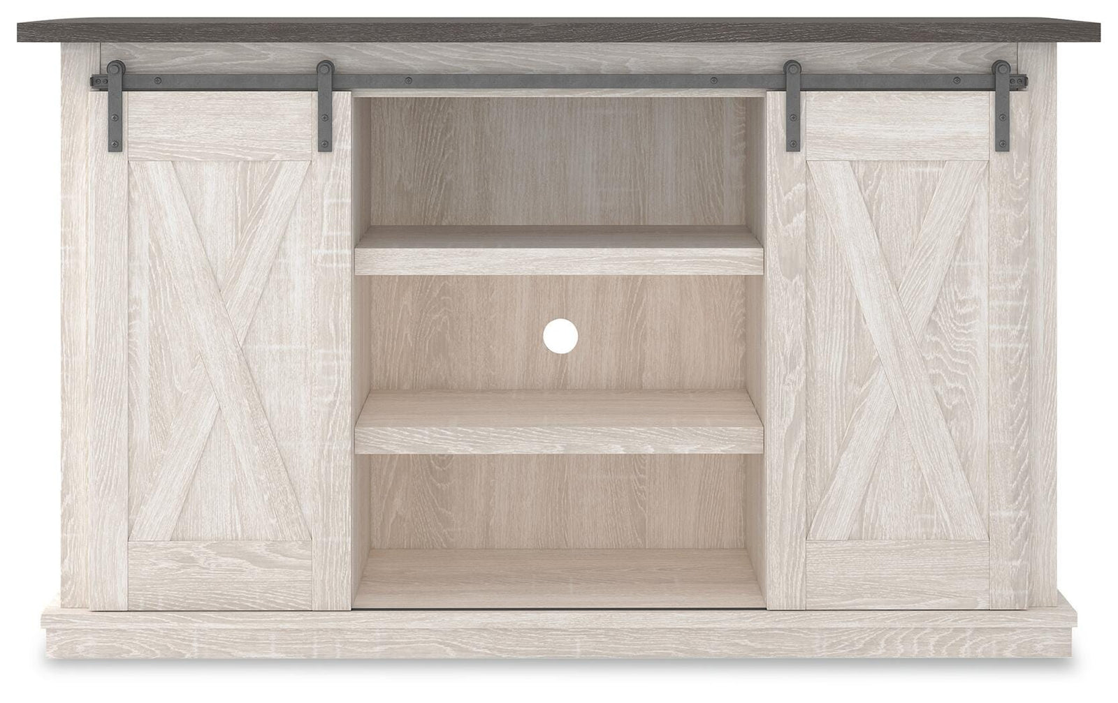 Dorrinson 54" TV Stand - White (2)