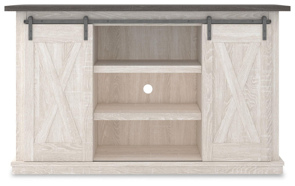 Dorrinson 54" TV Stand - White (2)