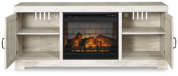 Bellaby 63" TV Stand with Electric Fireplace - Whitewash (3)