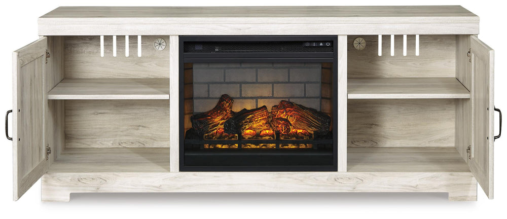 Bellaby 63" TV Stand with Electric Fireplace - Whitewash (3)