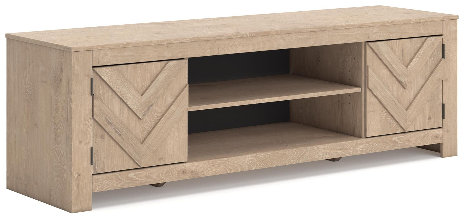 Cayboni 71" TV Stand - Beige (1)