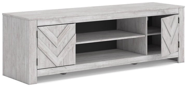 Cayboni 71" TV Stand - White (3)